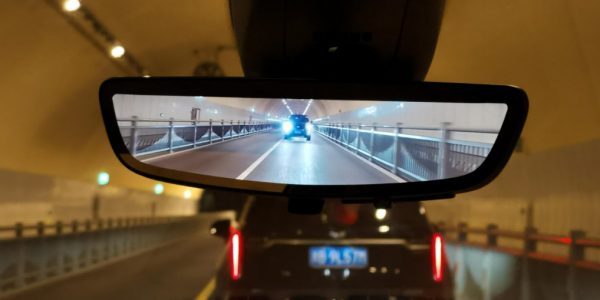 digital rearview mirror night time