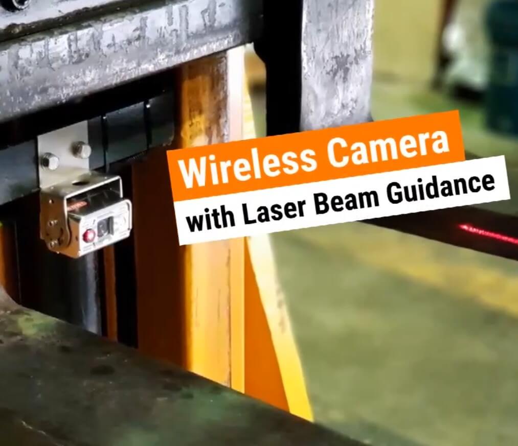 forklift laser camera