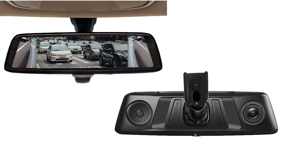 Live View Streaming Rearview Mirror with Camera